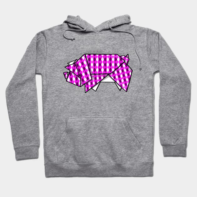 Cute Paper Pig Hoodie by mailboxdisco